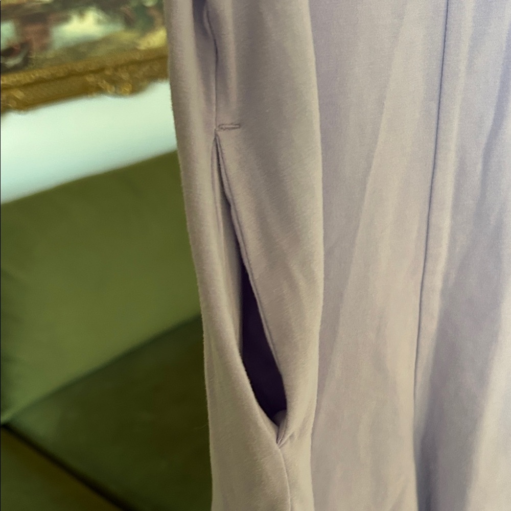 Janie and Jack Lavender Wide Leg Jumpsuit - Picture 4 of 5